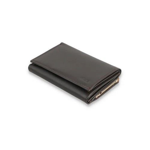 Black Foldover Bifold Wallet