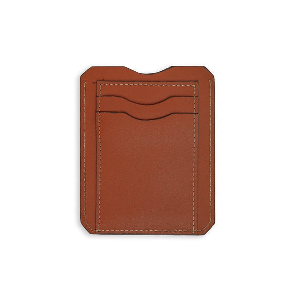Brown Front Pocket Card Holder