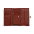 Burgundy Flap Wallet