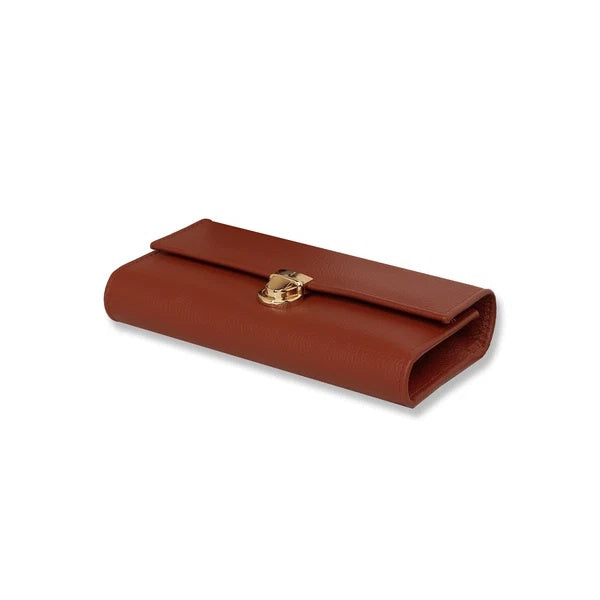 Burgundy Flap Wallet