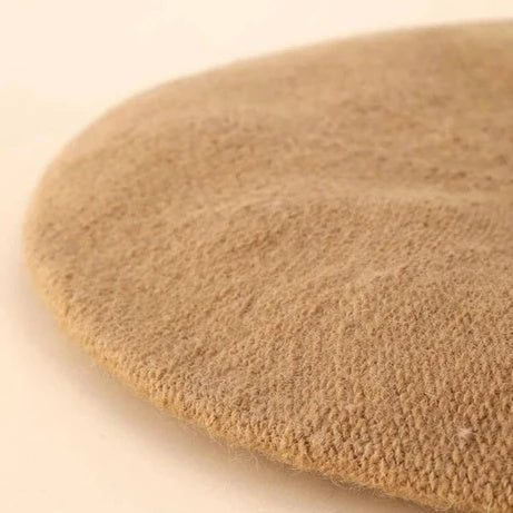 Women's Khaki Beret Hat